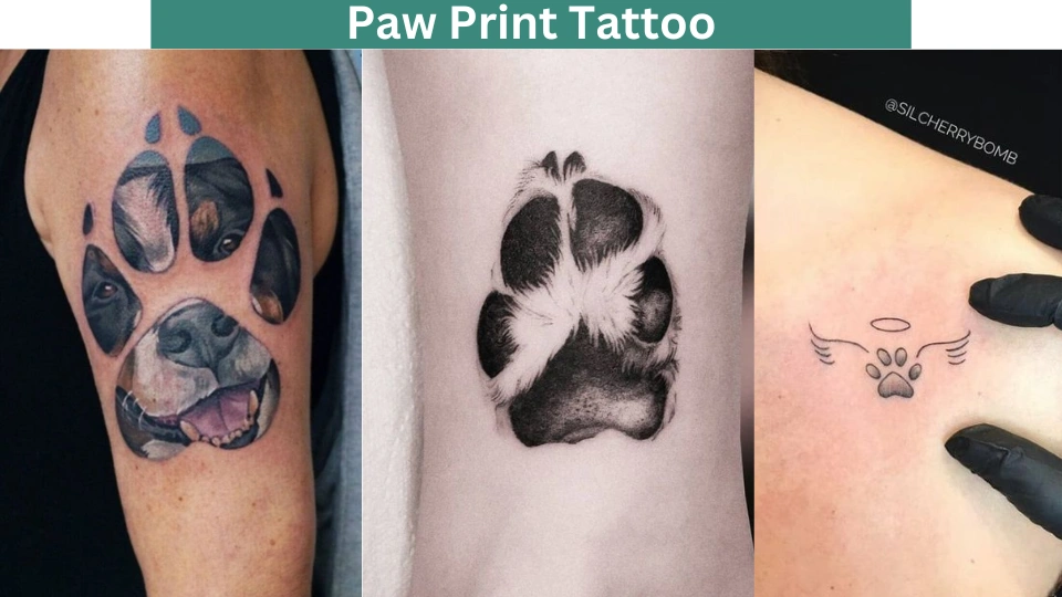 Paw Print Tattoo